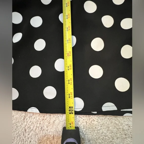 White House Black Market. Summer polka dot dress. Size 2 - Picture 8 of 12